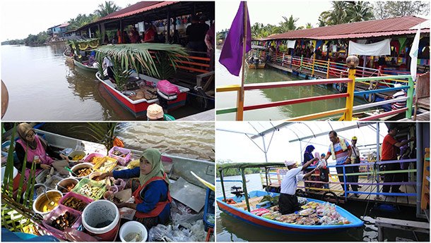 Pasar Terapung Kota Pengkalan Datu Kota Bharu